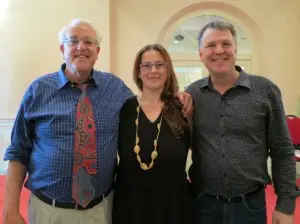 David and Steve with Virna Trivellato