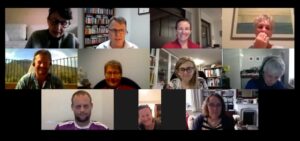 Zoom coaching group with Steve Wells